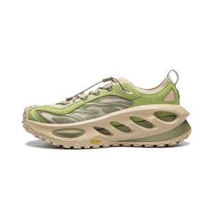 Li-Ning Cushioning, износостойкие низкие кеды Unisex, milk tea желтый/moss зеленый/agarwood зеленый
