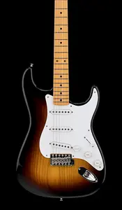 Fender Custom Shop Limited Edition 70th Anniversary 1954 Stratocaster Time Capsule Package - Широкий выцветший двухтональный сандбарст №5038