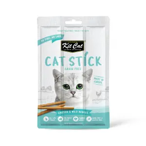 Набор Cat Stick с курицей и лесными ягодами для кошек 15 гр Kit Cat