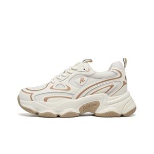 Низкие массивные кроссовки женские ST&SAT, белый