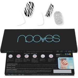 NOOVES NAILS Премиум предварительно отвержденная гелевая фольга для ногтей, забавный детский дизайн, полуперманентная гелевая наклейка для ногтей