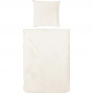 Постельное белье Primera» сатин Uni люкс в размере. 135x200, 155x220 или 200x200 см", постельное белье из хлопка, однотонное постельное белье на молнии, цвет champagner