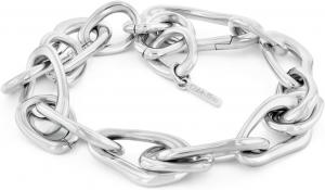 Женские украшения Calvin Klein - браслет CK Statement Links - нержавеющая сталь - современная мода на каждый день - подарок для нее, Silver