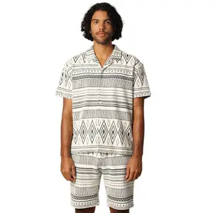 Рубашка с коротким рукавом Deeluxe Indiana, серый