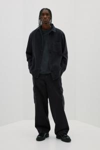 Свободные джинсы-карго H&M, черный