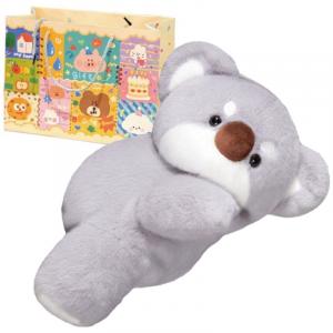 Кроссбоди кукла в виде милого мультяшного животного практичная плюшевая кукла высота 30см Small bubble