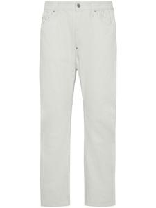 DSQUARED2 хлопковые прямые джинсы, белый