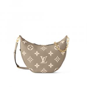 Сумка-хобо Louis Vuitton, серый