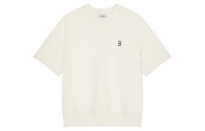 Футболка с втачным рукавом унисекс белая MLB