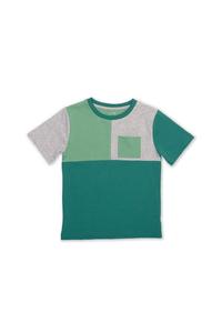 Футболка с цветными блоками Kite, зеленый