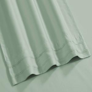 Комплект простыней из искусственного шелка Tribeca Living плотностью 300 нитей из бамбука с глубокими карманами, зеленый