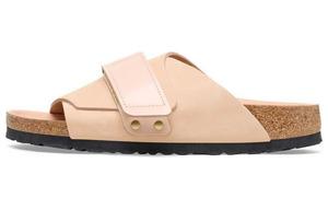 Сандалии из кожи Киото Birkenstock, бежевый/розовый