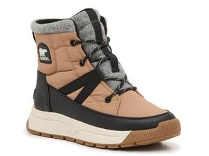 Ботинки SOREL Whitney II Plus Snow Boot, черный/светло-коричневый