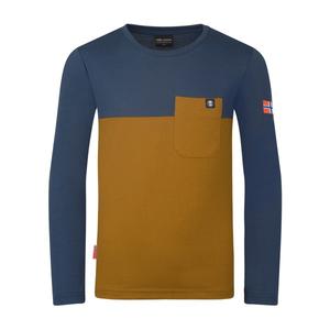 Детская футболка с длинным рукавом Bergen - лонгслив Trollkids, мультиколор