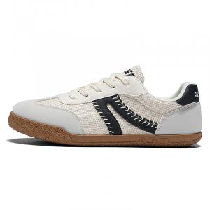 RENBEN Легкие и дышащие мужские скейтерские кеды лоу-топ черные, цвет Black