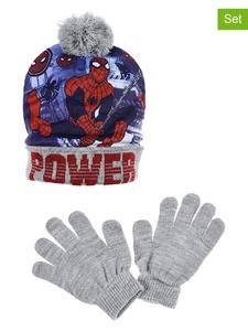 Шапка Spiderman, серый