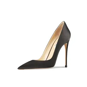 Тонкие каблуки Высокие каблуки 6 см Женские Черные Suyymakk