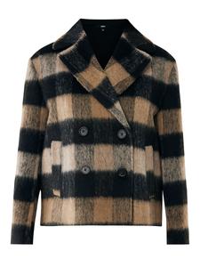 Куртка межсезонная MEXX, коричневый/черный