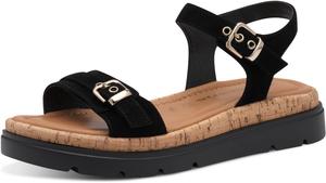 Женские удобные сандалии Tamaris, черный