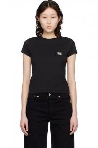 Футболка Kenzo Paris 'Kenzo Wild Tiger' с вышивкой, черный