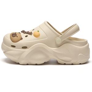 Сабо женские Cat power, Coffee (Capybara)