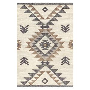 Джутовый коврик с символикой юго-запада Розанна Nuloom, 153x244 см