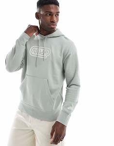 Толстовка Nike Club с принтом в светло-зеленом цвете