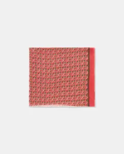 Шарф с цветочным рисунком Tintoretto, красный