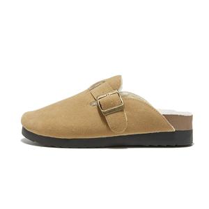 Medd Женские сандалии с закрытым носком, резиновая подошва, нескользящие, цвет хаки