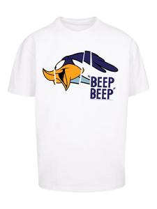 Футболка F4NT4STIC Looney Tunes Roadrunner Beep Beep, белый