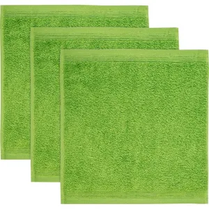 Полотенце Superwuschel с бордюром, комплект полотенец, 100% премиальный хлопок, мягкое Möve, Peridot