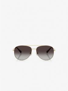 Солнцезащитные очки Perledo Michael Kors, золотой