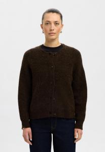Кардиган Selected Femme SLFLULU CARDIGAN, Delicioso/Brown