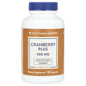 Клюква Плюс, 400 мг, 90 капсул The Vitamin Shoppe