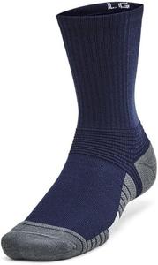 Under Armour - унисекс носки Team Crew, Midnight Navy-White