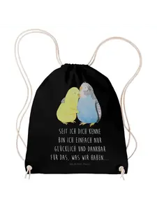 Спортивная сумка Mr. & Mrs. Panda, черный