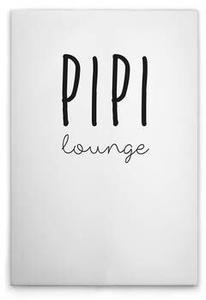 Картина на холсте A.S. Création PipiLounge цвет weissschwarz