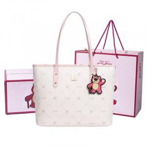 Disney Лотсо ПВХ женская сумка-шоппер разноцветная, White[Lotso Box+Shopping Bag]