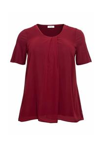 Блузка-Рубашка в многослойном образе Sheego, красный