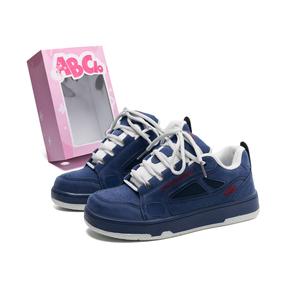 ABCIO Водонепроницаемые, увеличивающие рост, нескользящие низкие кроссовки для скейтбординга унисекс темно-синие