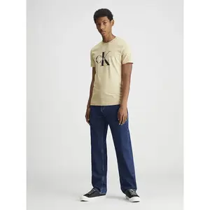Футболка с коротким рукавом Calvin Klein Jeans Seasonal Monologo, желтый