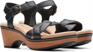Сандалии Clarks Seannah Way, цвет Black Leather