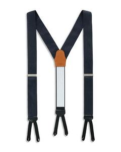 Черные формальные подтяжки Banbury с узором пейсли Trafalgar, цвет Black