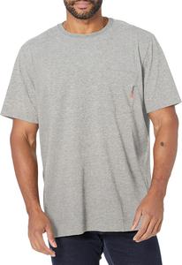 Timberland PRO мужская футболка Base Plate с коротким рукавом, Light Grey Heather