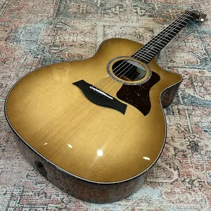 Taylor-guitars 514ce с V-образным усилением корпуса Sunburst с фирменным футляром DLX