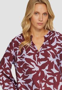 Блуза MIT V-AUSSCHNITT s.Oliver, темно-красный