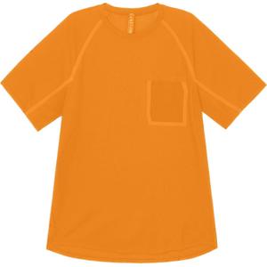 Мужская футболка с вентиляцией Lululemon, оранжевый