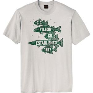 Футболка Filson Frontier Graphic Short-Sleeve Filson, FogFishS