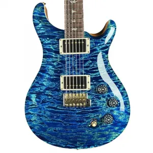 PRS Wood Library DGT Quilt 10 Top River Blue с футляром 0409877