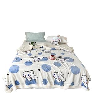 Пледы, пледы для дивана и флисовые одеяла Sanrio, Polka Dot Cinnamoroll